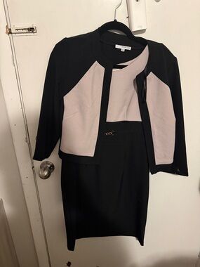 Studio One Black and Light Pink Dress Ensemble